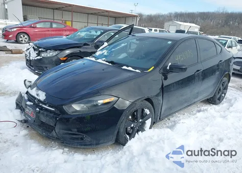 2015 Dodge Dart Sxt из США, поврежденный, VIN 1C3CDFBB7FD238193